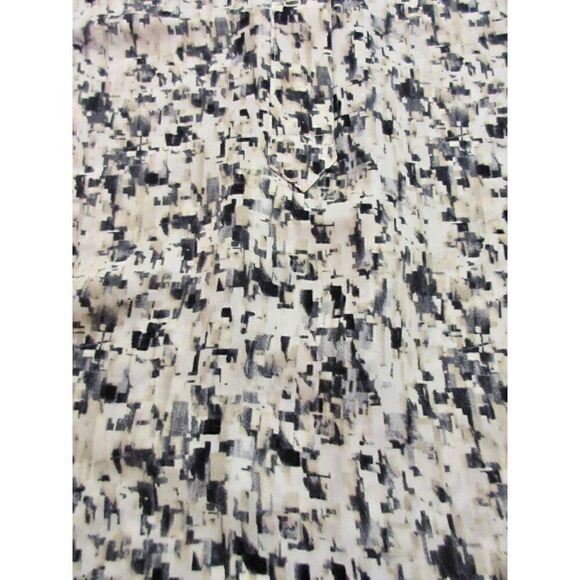 CAbi Shatter print blouse #3094 placket front sz Small - Picture 3 of 5